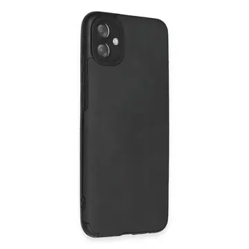 Samsung Galaxy A04e Kılıf Loop Deri Silikon - Siyah