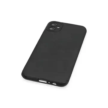 Samsung Galaxy A04e Kılıf Loop Deri Silikon - Siyah