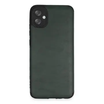 Samsung Galaxy A04e Kılıf Loop Deri Silikon - Yeşil
