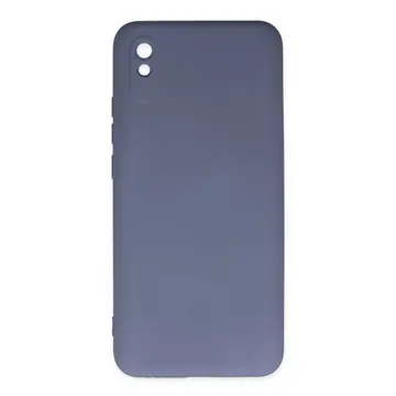 Xiaomi Redmi 9a Kılıf Nano İçi Kadife Silikon - Gri