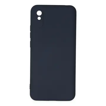 Xiaomi Redmi 9a Kılıf Nano İçi Kadife Silikon - Lacivert