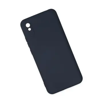 Xiaomi Redmi 9a Kılıf Nano İçi Kadife Silikon - Lacivert