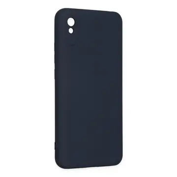 Xiaomi Redmi 9a Kılıf Nano İçi Kadife Silikon - Lacivert