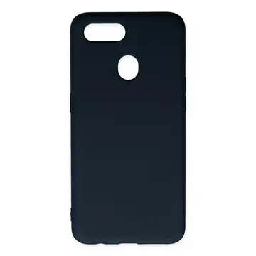 Oppo A12 Kılıf Nano İçi Kadife Silikon - Lacivert