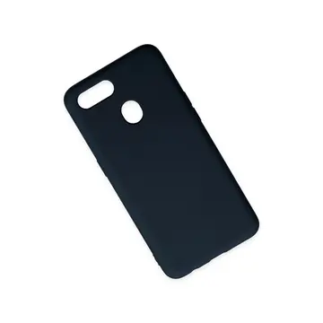 Oppo A12 Kılıf Nano İçi Kadife Silikon - Lacivert