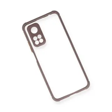 Xiaomi Mi 10t Pro Kılıf Miami Şeffaf Silikon - Açık Mor