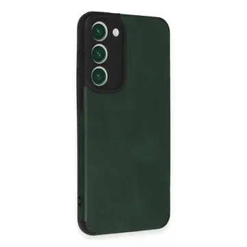 Samsung Galaxy S23 Plus Kılıf Loop Deri Silikon - Yeşil