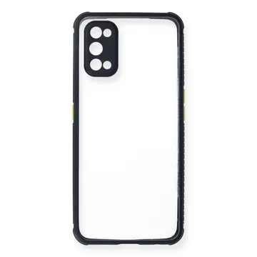 Realme 7 Pro Kılıf Miami Şeffaf Silikon - Lacivert