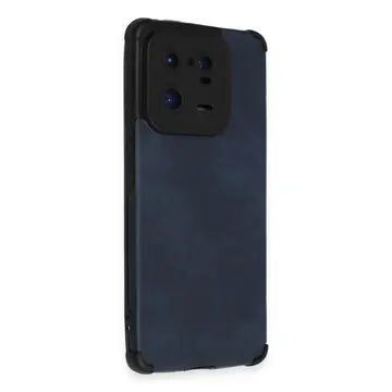 Xiaomi Mi 13 Pro Kılıf Loop Deri Silikon - Lacivert