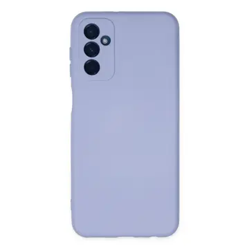 Samsung Galaxy M23 Kılıf Nano İçi Kadife Silikon - Lila