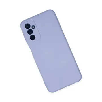Samsung Galaxy M23 Kılıf Nano İçi Kadife Silikon - Lila