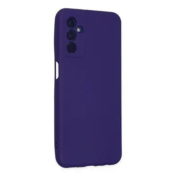 Samsung Galaxy M23 Kılıf Nano İçi Kadife Silikon - Mor