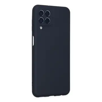 Samsung Galaxy M33 Kılıf Nano İçi Kadife Silikon - Lacivert