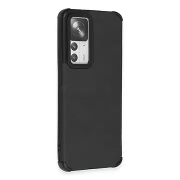 Xiaomi Mi 12t Kılıf Loop Deri Silikon - Siyah