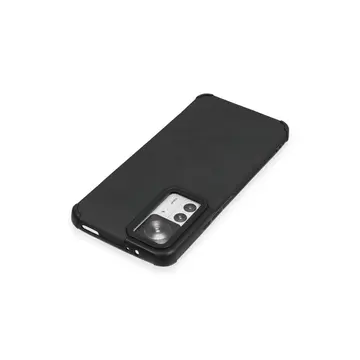 Xiaomi Mi 12t Kılıf Loop Deri Silikon - Siyah