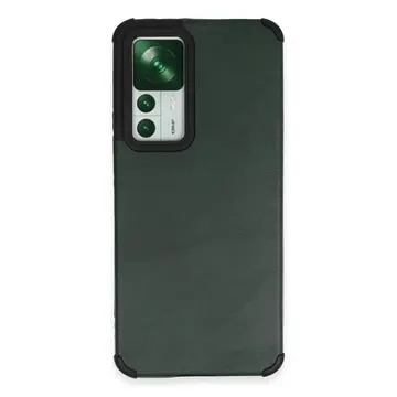 Xiaomi Mi 12t Kılıf Loop Deri Silikon - Yeşil