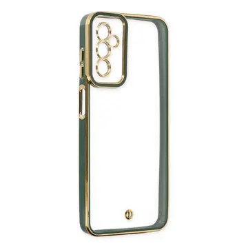 Samsung Galaxy M23 Kılıf Liva Lens Silikon - Yeşil