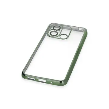 Xiaomi Redmi 12c Kılıf Razer Lensli Silikon - Yeşil