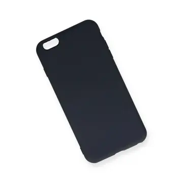 İphone 6 Plus Kılıf Nano İçi Kadife Silikon - Lacivert