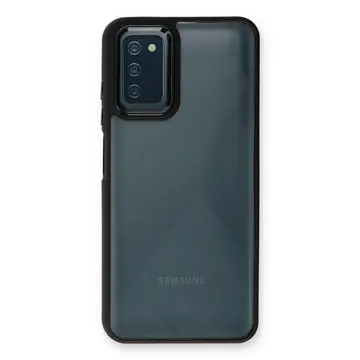 Samsung Galaxy A03s Kılıf Dora Kapak - Siyah
