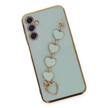 Samsung Galaxy A24 4g Kılıf Esila Silikon - Su Yeşili
