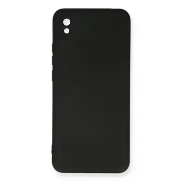 Xiaomi Redmi 9a Kılıf Nano İçi Kadife Silikon - Siyah
