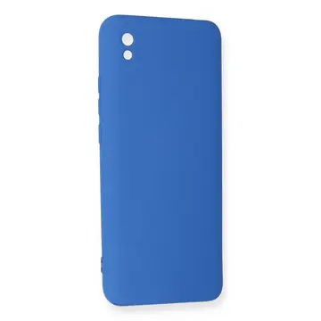 Xiaomi Redmi 9a Kılıf Nano İçi Kadife Silikon - Mavi
