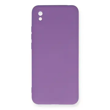 Xiaomi Redmi 9a Kılıf Nano İçi Kadife Silikon - Mor
