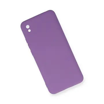 Xiaomi Redmi 9a Kılıf Nano İçi Kadife Silikon - Mor