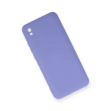 Xiaomi Redmi 9a Kılıf Nano İçi Kadife Silikon - Lila