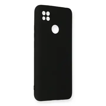 Xiaomi Redmi 9c Kılıf Nano İçi Kadife Silikon - Siyah