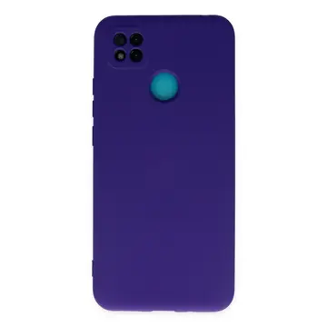 Xiaomi Redmi 9c Kılıf Nano İçi Kadife Silikon - Mor