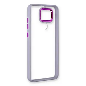 Xiaomi Redmi Note 9 Kılıf Dora Kapak - Lila