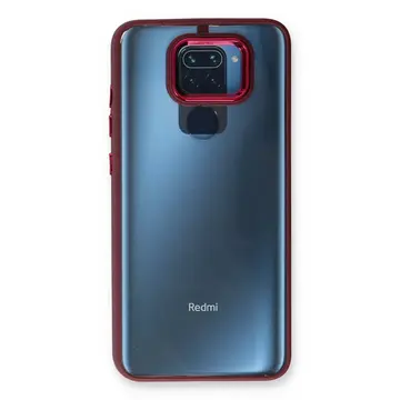 Xiaomi Redmi Note 9 Kılıf Dora Kapak - Kırmızı