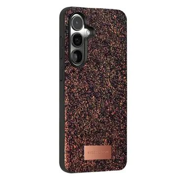 Onegif Samsung Galaxy S24 Fe Bright Simli Kapak - Derin Mor
