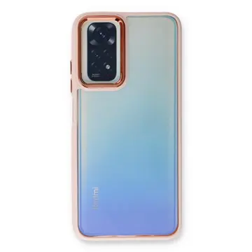 Xiaomi Redmi Note 11 Pro Kılıf Dora Kapak - Pudra