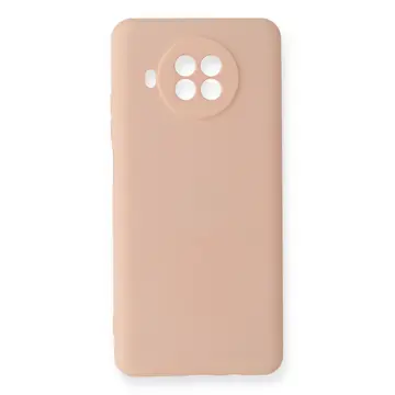 Xiaomi Mi 10t Lite Kılıf Nano İçi Kadife Silikon - Pudra