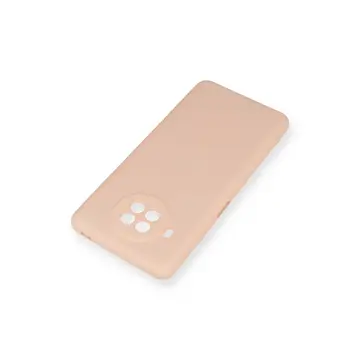 Xiaomi Mi 10t Lite Kılıf Nano İçi Kadife Silikon - Pudra