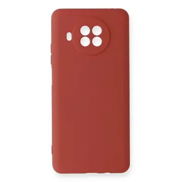 Xiaomi Mi 10t Lite Kılıf Nano İçi Kadife Silikon - Kiremit
