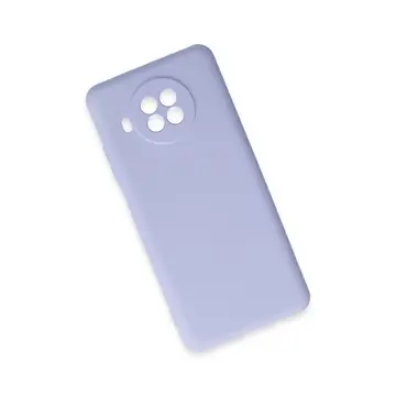 Xiaomi Mi 10t Lite Kılıf Nano İçi Kadife Silikon - Lila