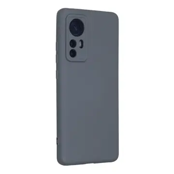 Xiaomi Mi 12 Kılıf Nano İçi Kadife Silikon - Gri