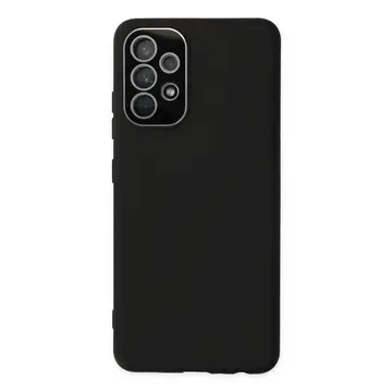 Samsung Galaxy A33 5g Kılıf Lansman Glass Kapak - Siyah