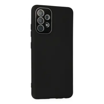 Samsung Galaxy A33 5g Kılıf Lansman Glass Kapak - Siyah