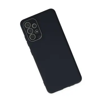 Samsung Galaxy A33 5g Kılıf Lansman Glass Kapak - Lacivert