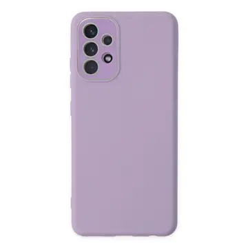 Samsung Galaxy A33 5g Kılıf Lansman Glass Kapak - Lila