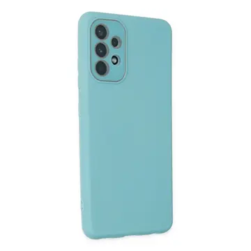 Samsung Galaxy A53 5g Kılıf Lansman Glass Kapak - Turkuaz