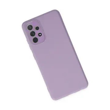 Samsung Galaxy A53 5g Kılıf Lansman Glass Kapak - Lila
