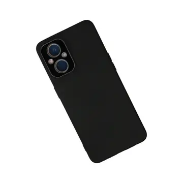 Oppo Reno 7 Lite Kılıf Lansman Glass Kapak - Siyah