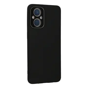 Oppo Reno 7 Lite Kılıf Lansman Glass Kapak - Siyah
