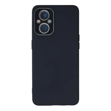 Oppo Reno 7 Lite Kılıf Lansman Glass Kapak - Lacivert